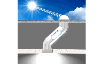 A new type of lighting skylight solar tunnel without electricity