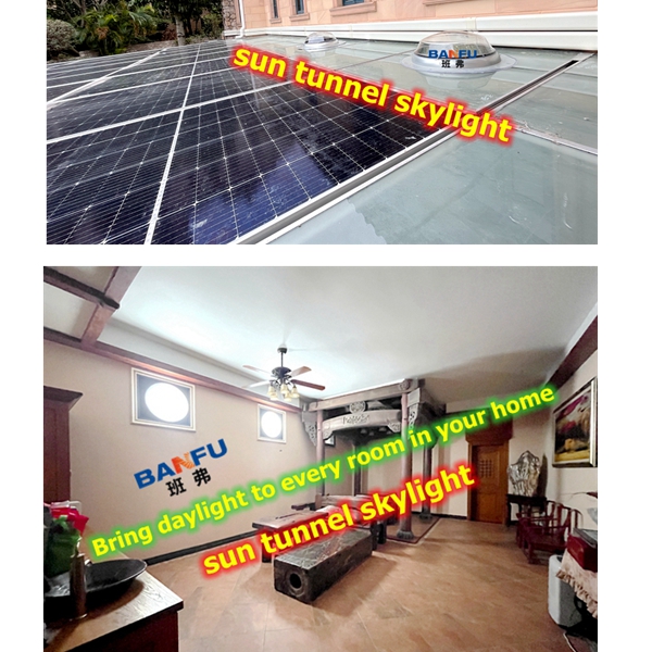 Brighten Every Moment - BANFU Light Guide Tube Skylight System